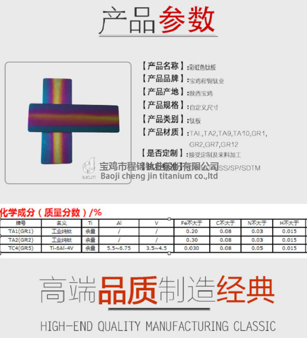 彩虹色鈦板(圖2)